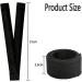 3 Pcs Fast Bun Maker - Easy Snap Doughnut Styling for Hair Buns - French Twist Hair Fold Wrap - Black - Girls Women - Buy Online on SooperMarket.com