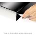 Julius Studio 2 Pcs 9.5 x 9.5 Inch Tabletop Acrylic Reflective Display Set for Product Photography - Black & White | JSAG373 - Buy Online on SooperMarket.com