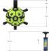 LOTUSWILD Durable Dog Toy Ball with Handle 15cm Ideal for Large Medium & Small Dogs Green | International Shipping Available - Buy Online on SooperMarket.com