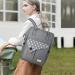 Lekebaby Diaper Backpack - Multifunctional Gray Baby Diaper Bag with Organizer & Changing Pad - Large Capacity Travel Bag for Parents - Buy Online on SooperMarket.com