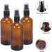 Buy Ouyanka 3-Piece 100ml Glass Spray Bottles - Fine Fog Atomizer for Essential Oils & Perfumes - International Shipping Available - Buy Online on SooperMarket.com
