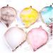 minkissy Nail Art Painting Gel Palette Nail Art Polish Holder Manicure Palette Resin Makeup Palette Manicure Nail Palette Nail Art Display Color Display Plate Resin Palette Cosmetic Tool 9.5*8*1cm - Buy Online on SooperMarket.com