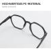 ZENOTTIC Blue Light Blocking Glasses - Hexagonal Frames for Men & Women | Anti Blue Ray Computer Glasses - Black 2.5x - Buy Online on SooperMarket.com