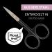 Parsa Beauty Lov.U Nail Scissors - Precision Stainless Steel Nail Cutter for Fingernails & Toenails (Black) - Bent Design for Optimal Use - Buy Online on SooperMarket.com