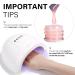 AILLSA Nude Pink Gel Polish - Translucent Jelly UV Gel for French Manicure | Cherry Blossom 0.51 Oz - Shop Internationally - Buy Online on SooperMarket.com