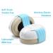 UTINOS Baby Ear Protection Earmuffs - Noise Cancelling Headphones for Infants & Toddlers - Travel Essential with Extra Strap & Carrying Pouch - Blue - Buy Online on SooperMarket.com