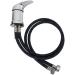 Shampoo Bowl Faucet 70cm Shampoo Bed Faucet and 120cm Shampoo Bowl Hose Shower Head Wash Hair Tap Mixing Valve Salon Shampoo Bowl Parts Kit - Buy Online on SooperMarket.com