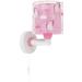 Dalber Unicorns Children's Wall Lamp - Pink Animal Light for Kids' Room | Stylish Lampshade - Buy Online on SooperMarket.com