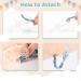Symbolife Boho Pacifier Clip - Handmade Braided Cotton Holder Leash for Boys and Girls | Unisex Baby Shower & Birthday Gift - Buy Online on SooperMarket.com