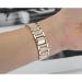 Mtozon Bling Bands for Fitbit Charge 5 - Dressy Metal Bracelet with Luxurious Rhinestones - Women's Soft Gold Wristband Replacement - Buy Online on SooperMarket.com