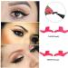 4Pcs Eyeliner Stamp & Eye Shadow Stencil Set | Easy Makeup Tools for Perfect Eyeliner - Buy Online on SooperMarket.com