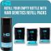 Hair Genetics Black Hair Fibres (22g) - Hair Loss Treatment & Thinning Hair Solution - Buy Online on SooperMarket.com
