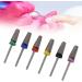 Polish Remover Bit Nail Drill Bit Set Long Durability High Strength Precise Safe for Manicure for Acrylic Gel Nails - Buy Online on SooperMarket.com