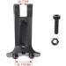 Buy Alles-Rad Bicycle Lamp Holder/Headlight Holder for E-Bike - Compatible with SR Suntour CR8 NEX NCX - Black | International Shipping Available - Buy Online on SooperMarket.com