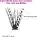 Fadlash Cluster Eyelashes Extension 40 Root 0.07mm D Curl 14mm | DIY Individual Lashes | Self-Application Extensions - Buy Online on SooperMarket.com