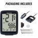 Sigma Sport BC 8.0 Bicycle Computer - Waterproof Speedometer with 8 Functions | Cable Speed Meter & Kilometer Meter for Bikes - Buy Online on SooperMarket.com
