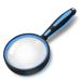 Premium 10X Magnifying Glass Large Magnifying Glass for Kids Seniors Magnifying Glasses for Close Work Loupe Magnifier for Reading 3 Inch Magnifying Lens Rubber Handle with Hole Design