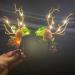 Prosy LED Flower Light up Antlers Headbands Glowing Butterfly Headband Christmas Hair Bands Party Decorative for Women and Girls Multicolor 7 - Buy Online on SooperMarket.com