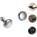 STOBOK Punk Jacket 100 Sets Flat Rivet Vintage Decor Leather Crafts Repair Rivet Flower Beads Rivets for DIY Bags Claws - Buy Online on SooperMarket.com