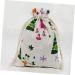 RORPOIR 51pcs Christmas Countdown Calendar Christmas Calendar Pouch Christmas Hanging Halloween Burlap Bag - Buy Online on SooperMarket.com