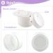 10 Pcs Cosmetic Sample Jars 10/20/30/50/100ml Plastic Refillable Travel Pots for Toiletries Empty Cosmetic Container Pots with Mini Spatulas Spoon and Labels for Makeup Beauty Nails - Buy Online on SooperMarket.com
