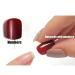 MISUD Press on Nails - Medium Almond Glossy Chrome Swirl Acrylic Stiletto - 24 pcs 3D Pearl Flash False Nails for Stunning Nail Art - Buy Online on SooperMarket.com