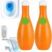 Bowling Blue Bubble Toilet Bowl Cleaner Household Toilet Deodorant Multi Functional Toilet Cleaning Agent Automatic Cleaner in Bottle Toilet Cleaner for Cistern