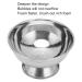 Premium Stainless Steel Shaving Soap Dish & Mug - Stabilized Base Shaving Cup & Brush Holder for Home & Salon Use - Buy Online on SooperMarket.com