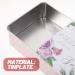 HOLIDYOYO Slide Top Tin Containers - Rectangular Metal Organizer for Lip Balm, Candies, Jewelry, Crafts - Empty Tin Box with Push-pull Sliding Cover - Buy Online on SooperMarket.com