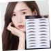 4pcs Eyebrow Stickers Waterproof Makeup Peel off Brow 6d Hair-like Eyebrows Stickers Transport Tool 21x15cm Brown - Buy Online on SooperMarket.com