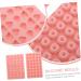 ibasenice 2pcs Candy Mold Cookie Mold Cupcake Molds Cookie Stencils Mini Cake Molds Gummy 20X14.3CM Pink - Buy Online on SooperMarket.com