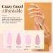 Beetles Poly Nail Extension Gel Kit 3 Colors 1OZ All-in-One French Kit Tyro Nail Salon Mother's Day Gift A-Nude-001 - Buy Online on SooperMarket.com