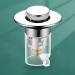 Saddgo Bathroom Sink Drain Stopper Pop-Up Basin Drain Filter Anti-Clogging Hair Stopper Sink Strainers Prevent Odor for Sink - Buy Online on SooperMarket.com