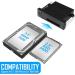 Kingwin Universal Hot Swap Mobile Rack for 2.5 or 3.5 SSD/HDD - Tray-Less SATA Backplane Enclosure - Buy Online on SooperMarket.com
