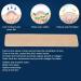 Silicone Scar Sheet - Self Adhesive, Portable & Durable for Wound Marks Removal - Ultra-Thin Concealer Surgery Burn Scar Sticker for All Skin Types - Buy Online on SooperMarket.com