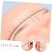 HAPINARY 50pcs Eyebrow Positioning Ruler Eyebrow Template Eyebrow Measuring Tool Eyebrow Stencil Eyebrow Drawing Tool Eyebrow Positioning Tool Eyebrow Shaping Template Eyebrow Drawing Ruler 18.00X3.80X0.10CM Blue - Buy Online on SooperMarket.com