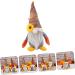 ABOOFAN Doll Thanksgiving Harvest Rudolph Gnome Decoration for Decor Figurine Autumn Festival Party Assorted Color 28X11X7CM - Buy Online on SooperMarket.com