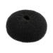 T4B LUSSONI Hair Bun Ring for Styling Hairstyles Made of Durable Material (110 mm Black) 110 mm Black