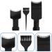 KALLORY Hair Coloring Paddle 3 Pc Highlighting Board Set - Black | Dyeing Brush Kit for Precision Hair Color Application - Buy Online on SooperMarket.com
