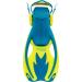 Cressi Kids Snorkeling Gear for Ages 3-10 - Rocks Design, L/XL Fins Blue/Yellow - Buy Online on SooperMarket.com