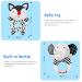 Shop Ballery 2-Piece Baby Rattles | Soft Plush Toys for 0-6 Months | Perfect Gripping & Rattling Fun - Buy Online on SooperMarket.com