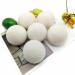ZYWUOY 6Pcs Wool Dryer Balls Reusable Softener Sheep Organic Fabric Wool Dryer Balls Laundry Dryer Sheets Alternative - Buy Online on SooperMarket.com