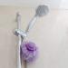 Grand Fusion Exfoliating Loofahs for Men and Women - Pack of 3 Purple Body Scrubbers with Liquid Soap Dispensing Feature - Compatible with Your Favorite Body Wash - Convenient Hanging Loop - Buy Online on SooperMarket.com