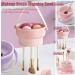 QUKLOGEN 3 In 1 Makeup Brush Cleaning Set Multifunctional Washing Bowl Drying Basket with Handle Silicone Cleaner Mat Removal Cleaner Sponge 150ml/5.12fl.oz Professional Makeup Brush Cleaner (Pink) - Buy Online on SooperMarket.com