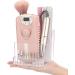Folpus 3 Rows 10 Holes Nail Drill Bits Holder Transparent Desk Organizer for Salon Nail Drill Bit - Buy Online on SooperMarket.com