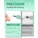 Small Sanding Bands for Nail Drill - 240 Fine Grit 80Pcs Set for Acrylic Nail Gel Removing & Shaping - 3.1mm Mandrel Bit - Green #240 Grit - Buy Online on SooperMarket.com