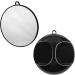 Beauty Mirror Professional Hand held Round Mirror with Handle for Personal & Hair Salon Use - Buy Online on SooperMarket.com