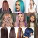 4200 Strands Hair Tinsel Extensions - 14 Vibrant Colors - Long Straight Synthetic Hair Extensions for Women, Girls - Ideal for Party, Cosplay - 36.6 Inches - Buy Online on SooperMarket.com