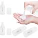 10pcs 30ml Foam Bottles - Portable Refillable Liquid Soap Dispenser - Travel-Friendly PP Container - Buy Online on SooperMarket.com