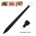 10pcs Disposable Microblading Manual Pen with 18 U Blades - Permanent Makeup 0.2MM Needles and Caps - Buy Online on SooperMarket.com